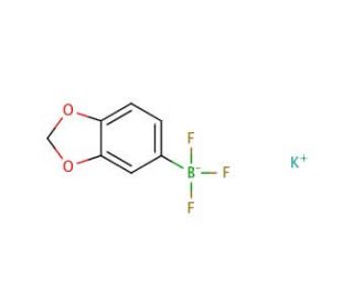 Potassium 3,4-(methylenedioxy)phenyltrifluoroborate (CAS 871231-46-8) - chemical structure image