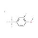 Potassium (3-fluoro-4-methoxyphenyl)trifluoroborate (CAS 850623-62-0) - chemical structure image