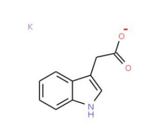 Potassium 3-Indoleacetate (CAS 2338-19-4) - chemical structure image
