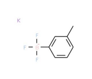 Potassium (3-methylpheny)trifluoroborate (CAS 850623-42-6) - chemical structure image