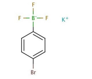 Potassium 4-bromophenyltrifluoroborate (CAS 374564-35-9) - chemical structure image