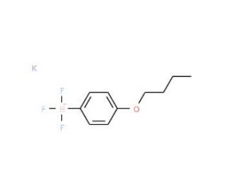 Potassium (4-butoxyphenyl)trifluoroborate (CAS 850623-61-9) - chemical structure image