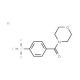 Potassium 4-(morpholine-4-carbonyl)phenyltrifluoroborate - chemical structure image