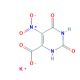 potassium 5-nitro-2,6-dioxo-1,2,3,6-tetrahydropyrimidine-4-carboxylic acid 的分子结构, CAS编号: 65717-13-7 potassium 5-nitro-2,6-dioxo-1,2,3,6-tetrahydropyrimidine-4-carboxylic acid (CAS 65717-13-7) - chemical structure image