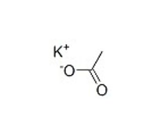 Potassium Acetate (CAS 127-08-2) - chemical structure image