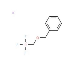 Potassium benzyloxymethyltrifluoroborate (CAS 1027642-25-6) - chemical structure image