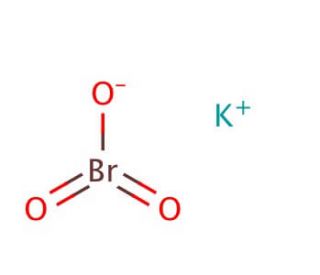 Potassium bromate (CAS 7758-01-2) - chemical structure image
