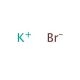 Potassium bromide 的分子结构, CAS编号: 7758-02-3 Potassium bromide (CAS 7758-02-3) - chemical structure image