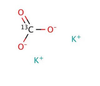 Potassium carbonate-13C (CAS 122570-45-0) - chemical structure image
