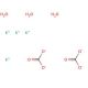 Potassium carbonate sesquihydrate (CAS 6381-79-9) - chemical structure image