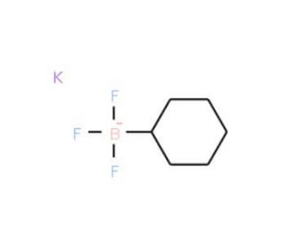 Potassium cyclohexyltrifluoroborate (CAS 446065-11-8) - chemical structure image