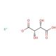 Potassium D-tartrate monobasic (CAS 57341-16-9) - chemical structure image