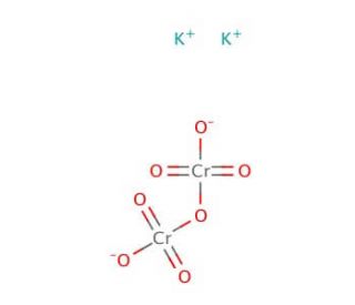 Potassium dichromate (CAS 7778-50-9) - chemical structure image