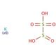 Potassium disulfite (CAS 16731-55-8) - chemical structure image