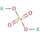 Potassium ferrate(VI) (CAS 39469-86-8) - chemical structure image