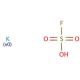 Potassium fluorosulfate (CAS 13455-22-6) - chemical structure image
