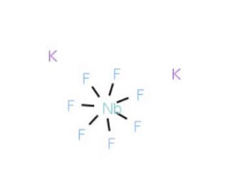 Potassium heptafluoroniobate (CAS 16924-03-1) - chemical structure image