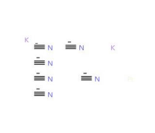 Potassium hexacyanoplatinate(IV) (CAS 16920-94-8) - chemical structure image