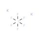 Potassium hexafluorotitanate(IV) 的分子结构, CAS编号: 16919-27-0 Potassium hexafluorotitanate(IV) (CAS 16919-27-0) - chemical structure image