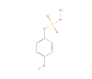 Potassium Hydroquinone Monosulfate (CAS 37067-27-9) - chemical structure image