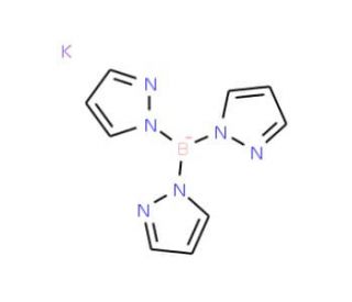 Potassium hydrotris(1-pyrazolyl)borate (CAS 18583-60-3) - chemical structure image