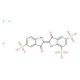 Potassium indigotrisulfonate (CAS 67627-18-3) - chemical structure image
