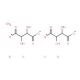 Potassium L-tartrate hemihydrate (CAS 6100-19-2) - chemical structure image