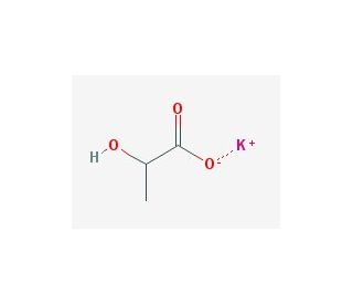 Potassium lactate (CAS 996-31-6) - chemical structure image