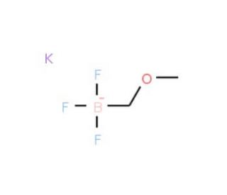 Potassium methoxymethyltrifluoroborate (CAS 910251-11-5) - chemical structure image