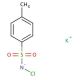 Potassium N-chloro-p-toluenesulfonamide (CAS 125069-32-1) - chemical structure image