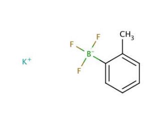 Potassium o-tolyltrifluoroborate (CAS 274257-34-0) - chemical structure image