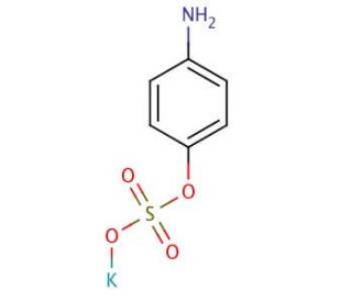 Potassium p-Aminophenyl Sulphate (CAS 37763-28-3) - chemical structure image