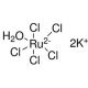 Potassium pentachlororuthenate(III) hydrate, Ru 25.4% min (CAS 14404-33-2) - chemical structure image