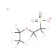 Potassium perfluoro(2-ethoxyethane)sulphonate (CAS 117205-07-9) - chemical structure image