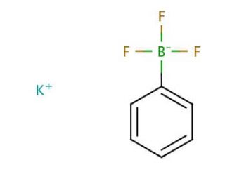 Potassium phenyltrifluoroborate (CAS 153766-81-5) - chemical structure image