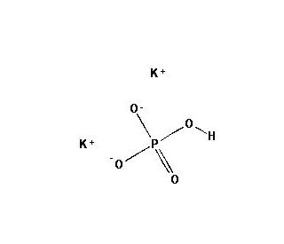 Potassium Phosphate, Dibasic, Anhydrous (CAS 7758-11-4) - chemical structure image