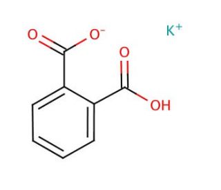 Potassium phthalate monobasic (CAS 877-24-7) - chemical structure image