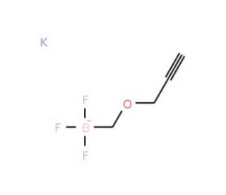 Potassium propargyloxymethyltrifluoroborate (CAS 898544-65-5) - chemical structure image