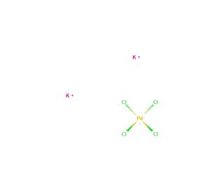 Potassium tetrachloropalladate(II) - chemical structure image