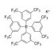 Potassium tetrakis[3,5-bis(trifluoromethyl)phenyl]borate (CAS 105560-52-9) - chemical structure image