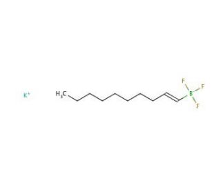 Potassium trans-1-decenyltrifluoroborate (CAS 479678-72-3) - chemical structure image