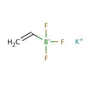 Potassium vinyltrifluoroborate (CAS 13682-77-4) - chemical structure image