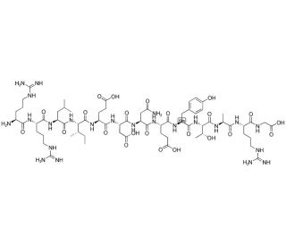pp60<sup>v-src</sup> Autophosphorylation Site, Tyrosine Kinase Substrate (CAS 81493-98-3) - chemical structure image