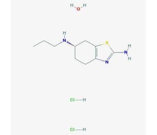 Pramipexole dihydrochloride monohydrate (CAS 191217-81-9) - chemical structure image