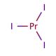 Praseodymium(III) iodide (CAS 13813-23-5) - chemical structure image