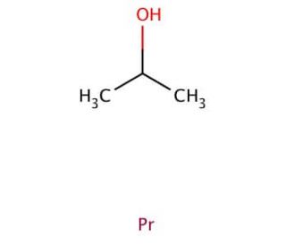 Praseodymium(III) isopropoxide (CAS 19236-14-7) - chemical structure image