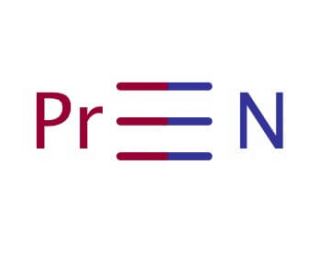 Praseodymium(III) nitride (CAS 25764-09-4) - chemical structure image