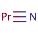 Praseodymium(III) nitride (CAS 25764-09-4) - chemical structure image