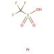 Praseodymium(III) trifluoromethanesulfonate (CAS 52093-27-3) - chemical structure image