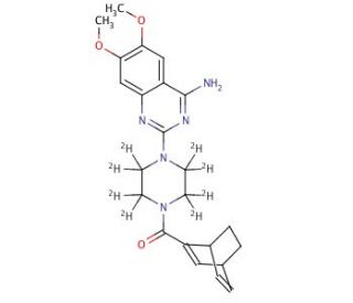 Prazobind-d8 (CAS 1189701-23-2) - chemical structure image